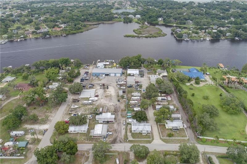 6.8 Acre Marina with 24 RV & Mobile Home Sites For Sale $7,250,000