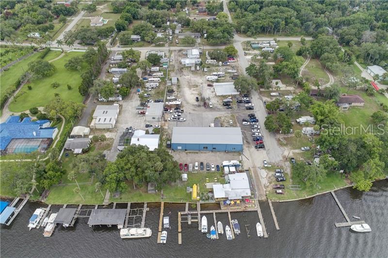 6.8 Acre Marina with 24 RV & Mobile Home Sites For Sale $7,250,000
