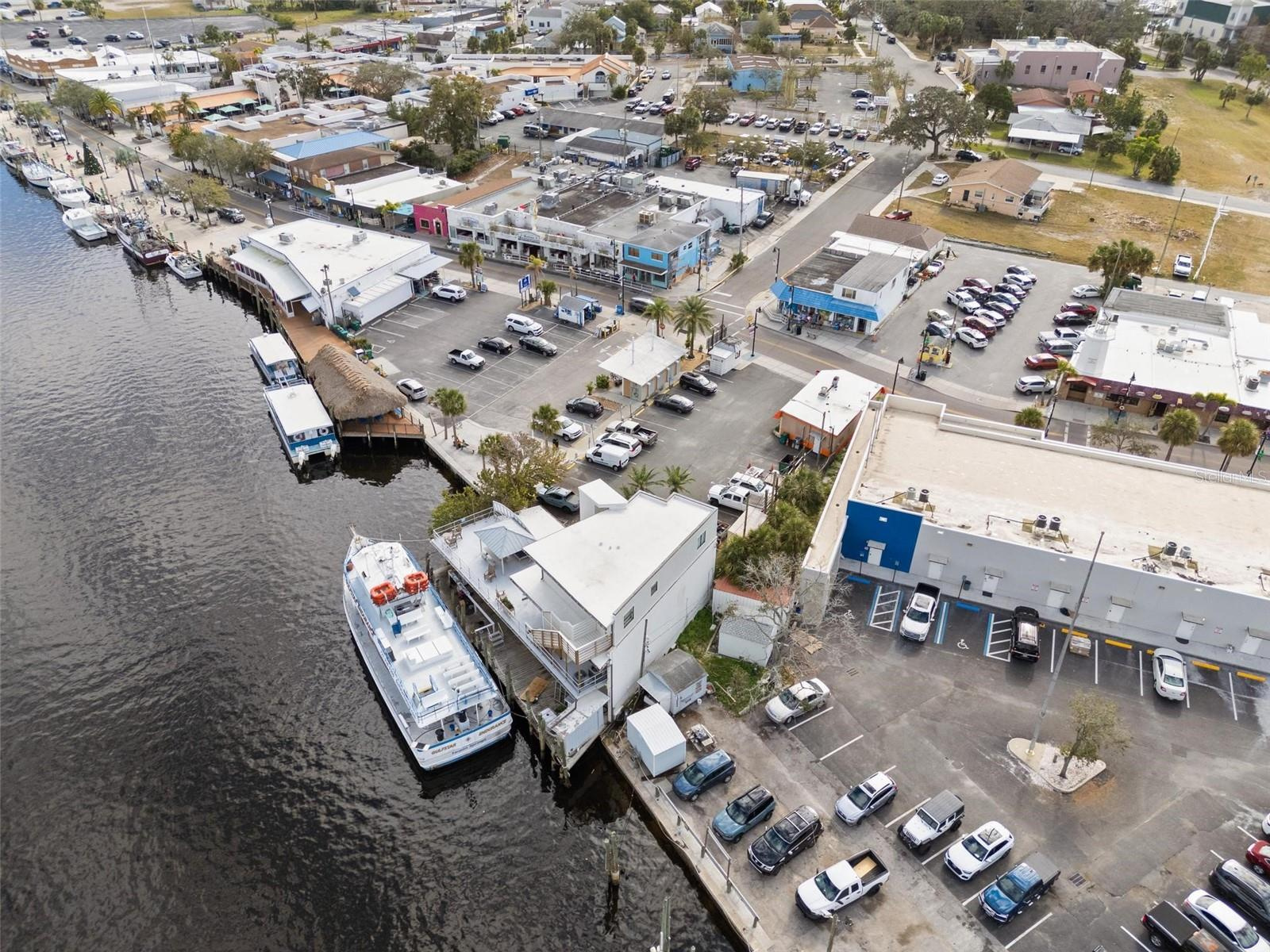 Tarpon Springs Deep Water Commercial / Tourism Dock Property For Sale $2,200,000